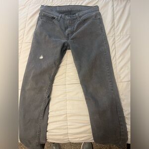 Levi Strauss and Company gray jeans